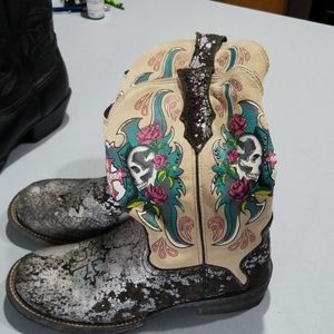 Ariat boots sugar skull
